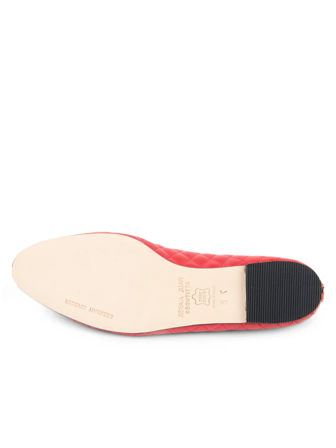PAUL MAYER - LIDO QUILTED LEATHER BALLET FLAT