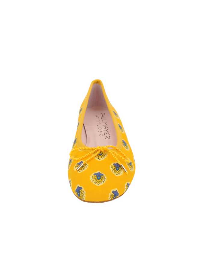 PAUL MAYER - COUNTRY PROVENCALE FABRIC BALLET FLATT