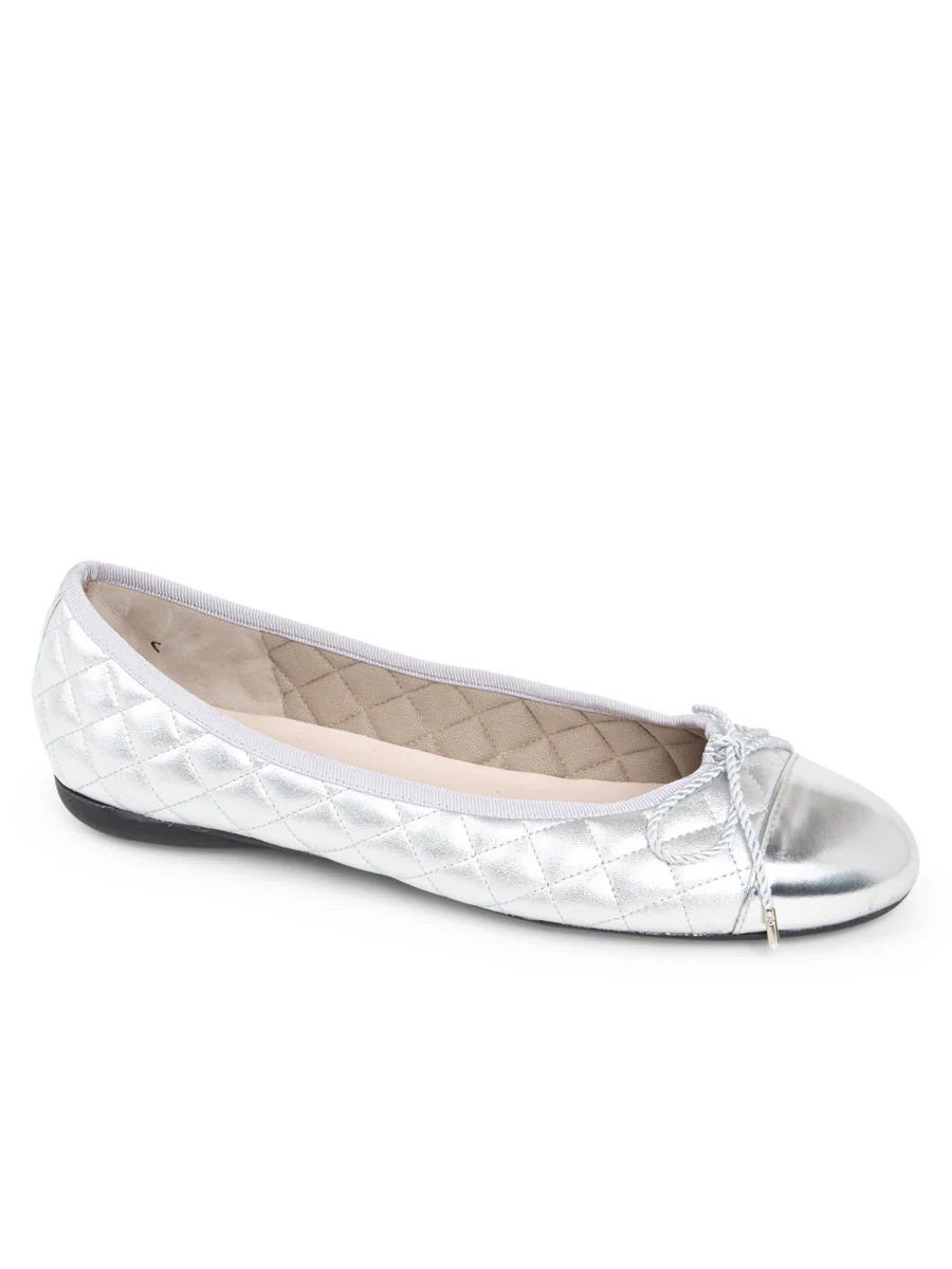 PAUL MAYER - BEST QUILTED LEATHER BALLET FLAT