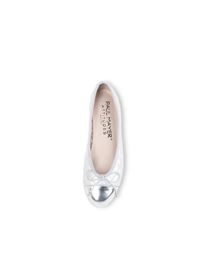 PAUL MAYER - BEST QUILTED LEATHER BALLET FLAT