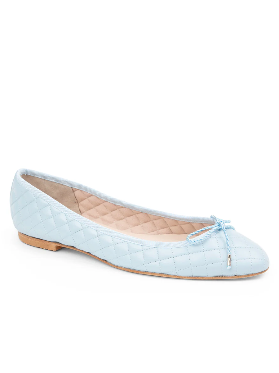 PAUL MAYER - LIDO QUILTED LEATHER BALLET FLAT