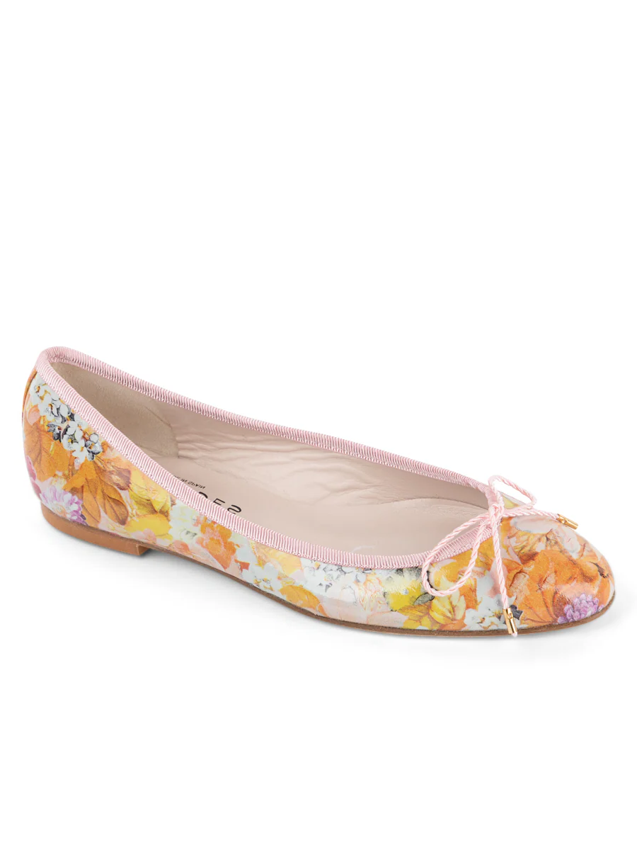 PAUL MAYER - LUXE PRINTED FLORAL BALLET FLAT