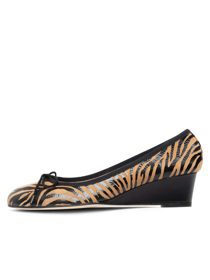 PAUL MAYER - NOBLE ZEBRA PRINT WEDGE