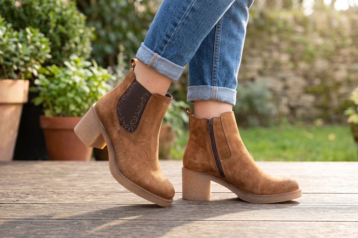 Eric Michael Perla in Tan — view 1
