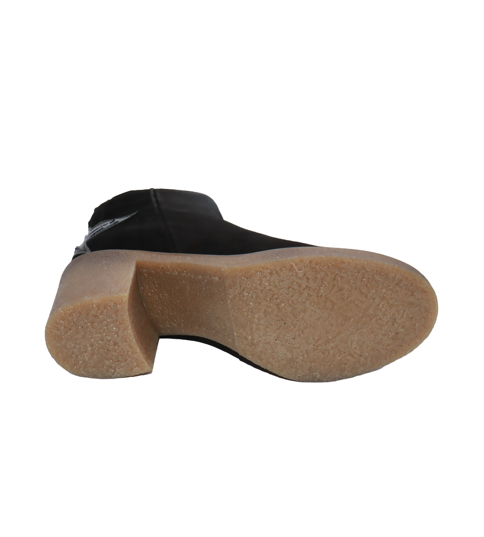 Eric Michael Perlima in black nubuck — view 8