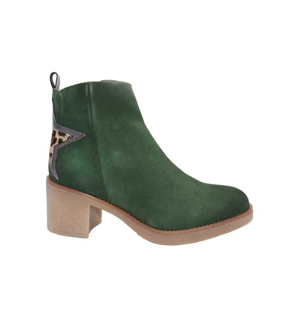 Eric Michael Perlima in Green nubuck — view 3