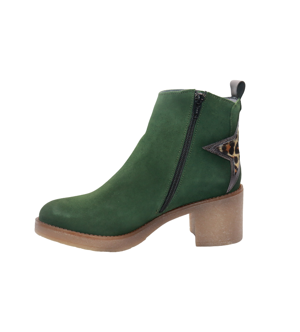 Eric Michael Perlima in Green nubuck — view 5