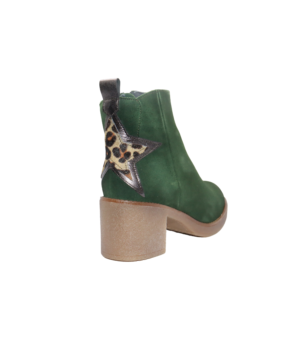 Eric Michael Perlima in Green nubuck — view 7