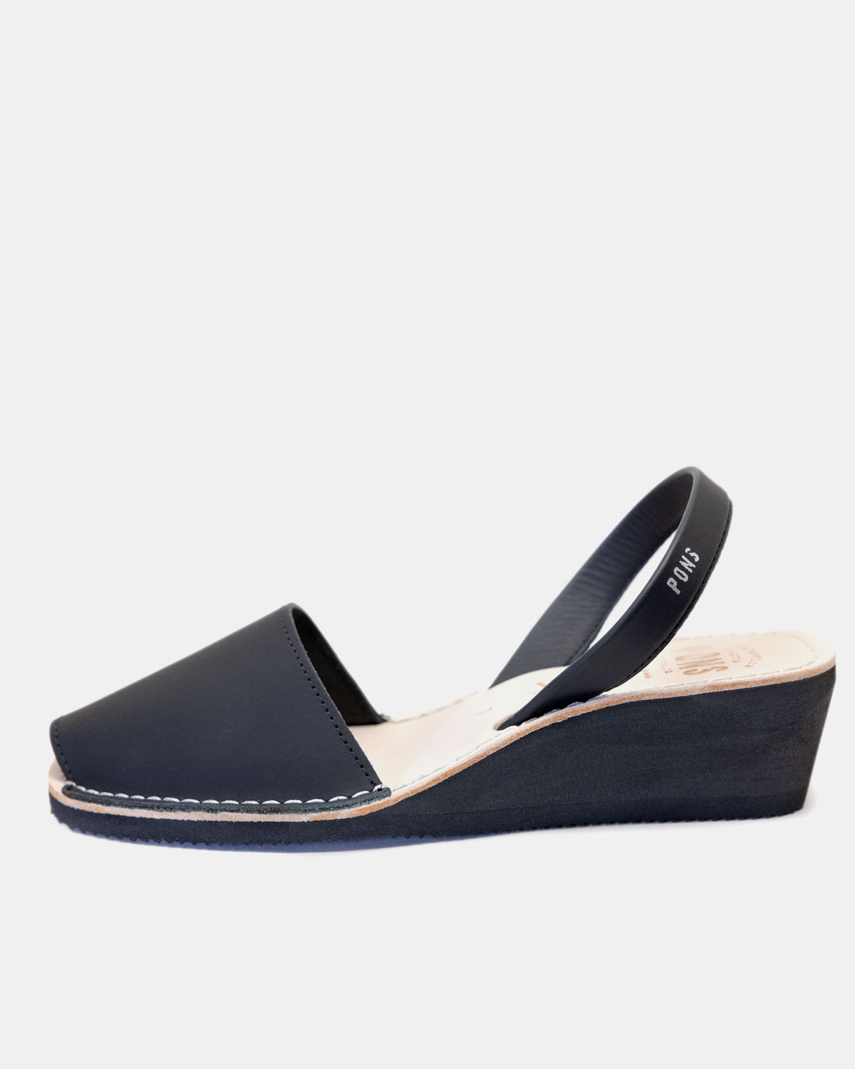 Pons Wedge, Black, product view