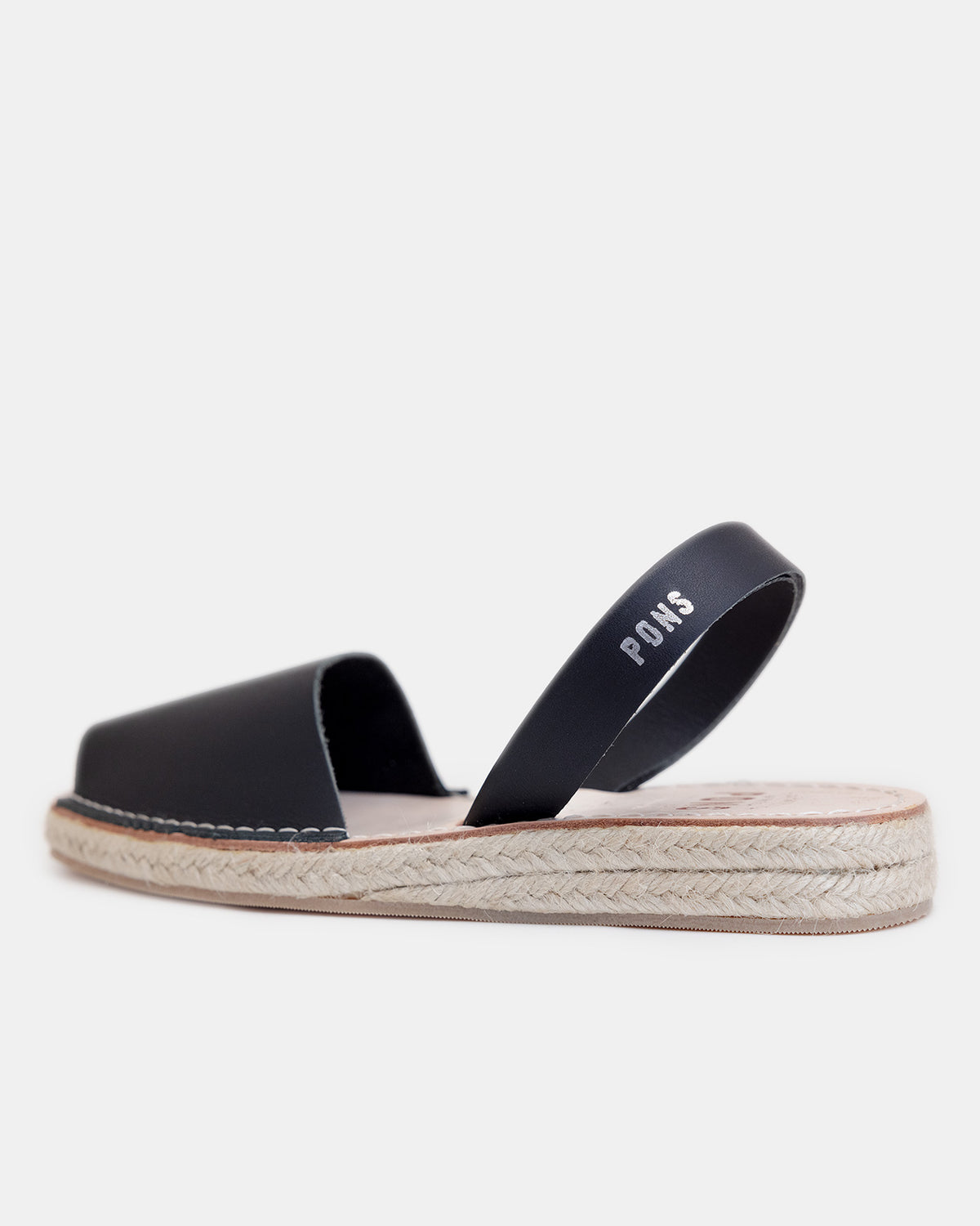 Pons Classic Espadrille, Black, gallery view 2