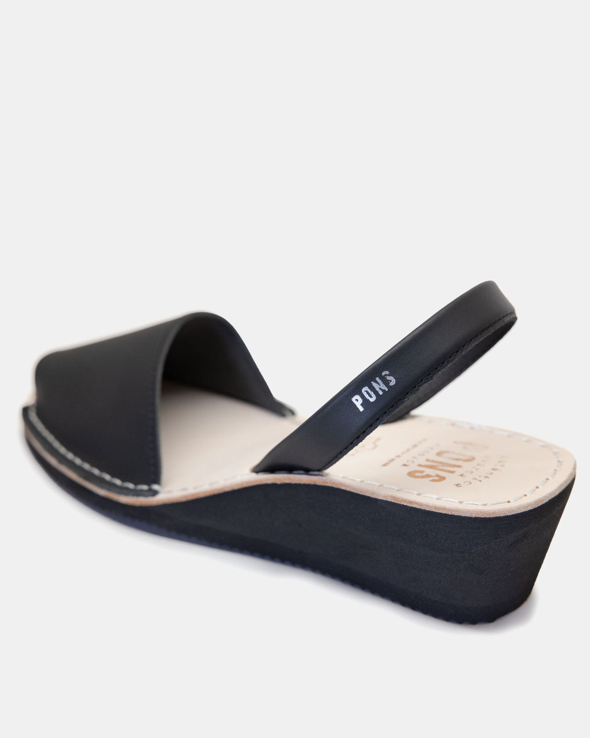 Pons Wedge, Black, gallery view 2