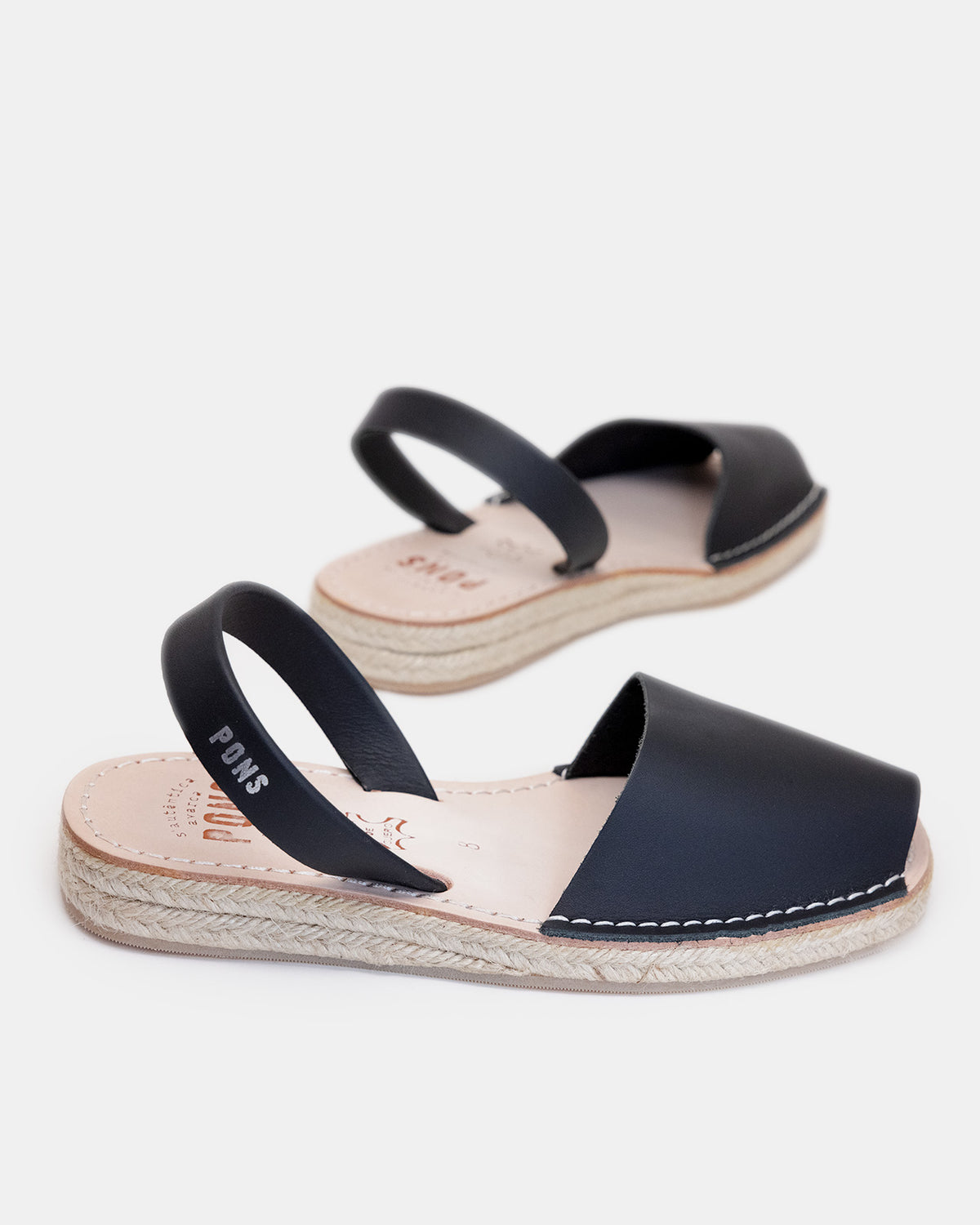 Pons Classic Espadrille, Black, gallery view 4