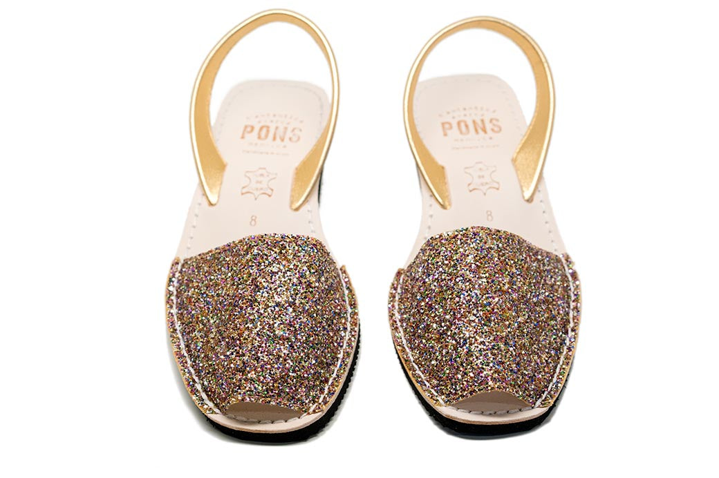 Pons Wedge Glitter, Multicolor, gallery view 2