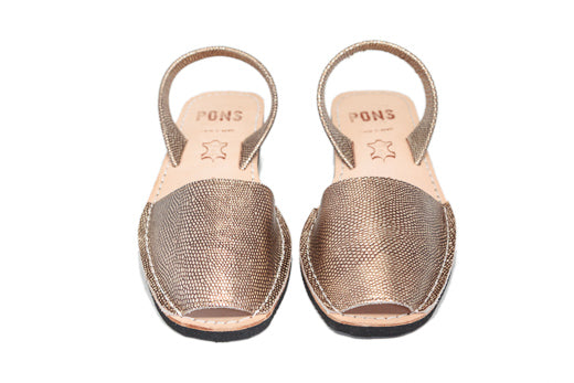 Pons Wedge Metallic, Champagne, gallery view 2