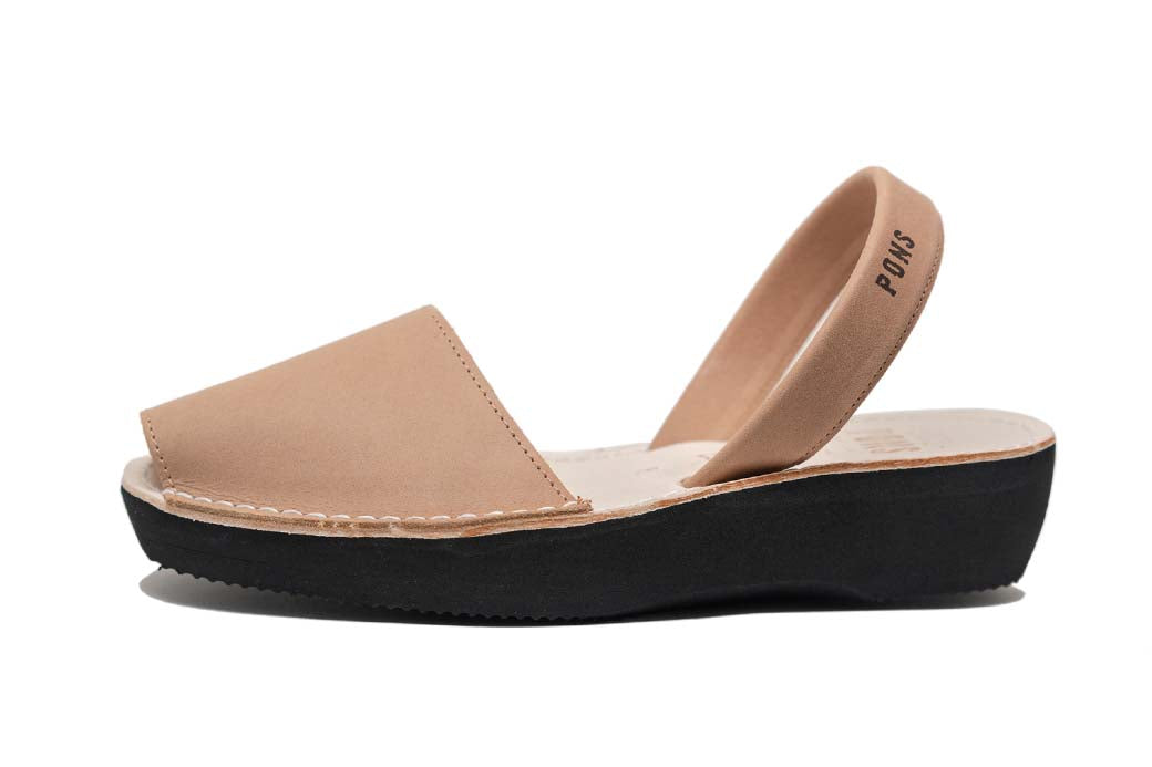 Pons Classic Platform, Tan, product view