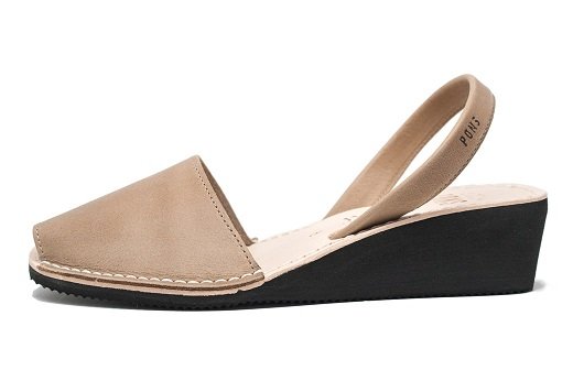 Pons Wedge, Taupe, product view