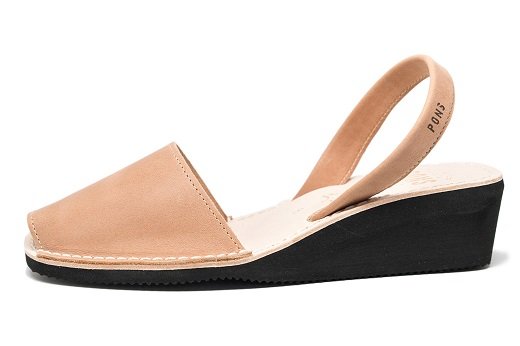 Pons Wedge, Tan, product view