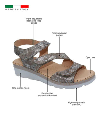La Plume - Ranger Women’s Triple Adjustable Comfort Sandal