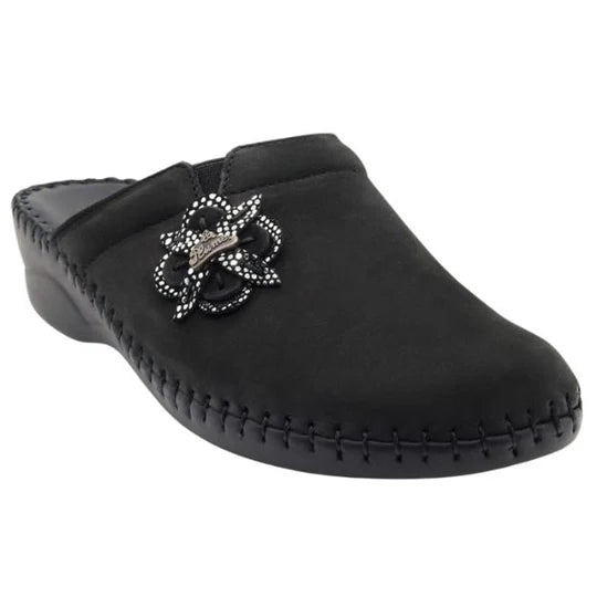 La Plume - Roma Women’s Nubuck Comfort Slide
