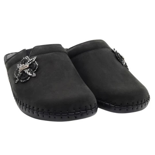 La Plume - Roma Women’s Nubuck Comfort Slide