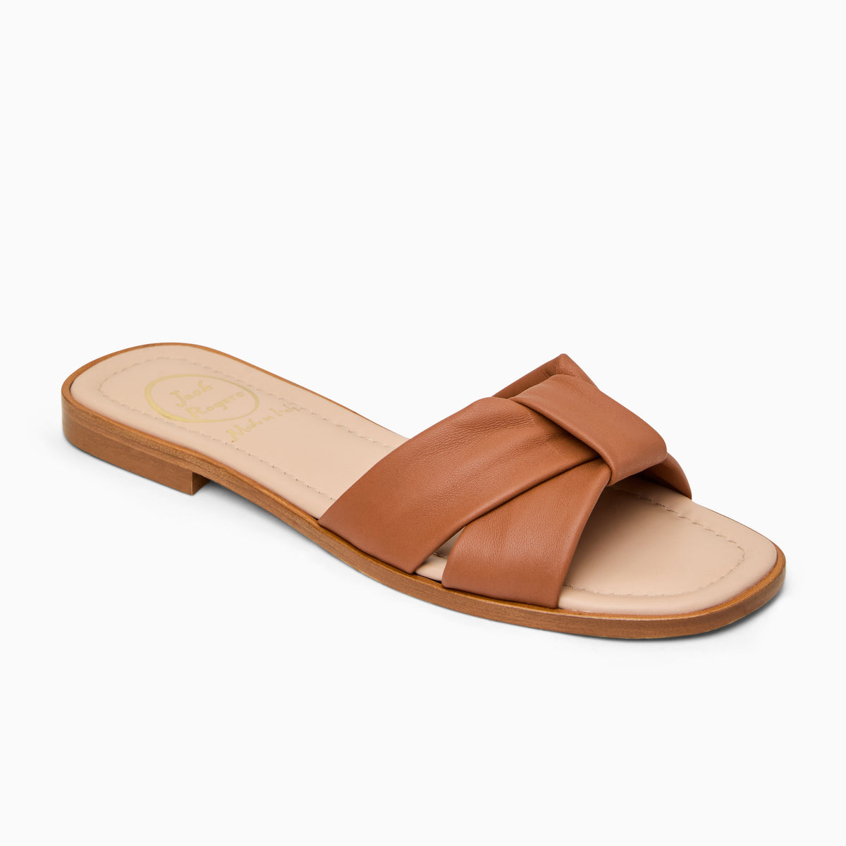 Jack Rogers - Monica Italian Leather Sandal - Cuoio - view 1