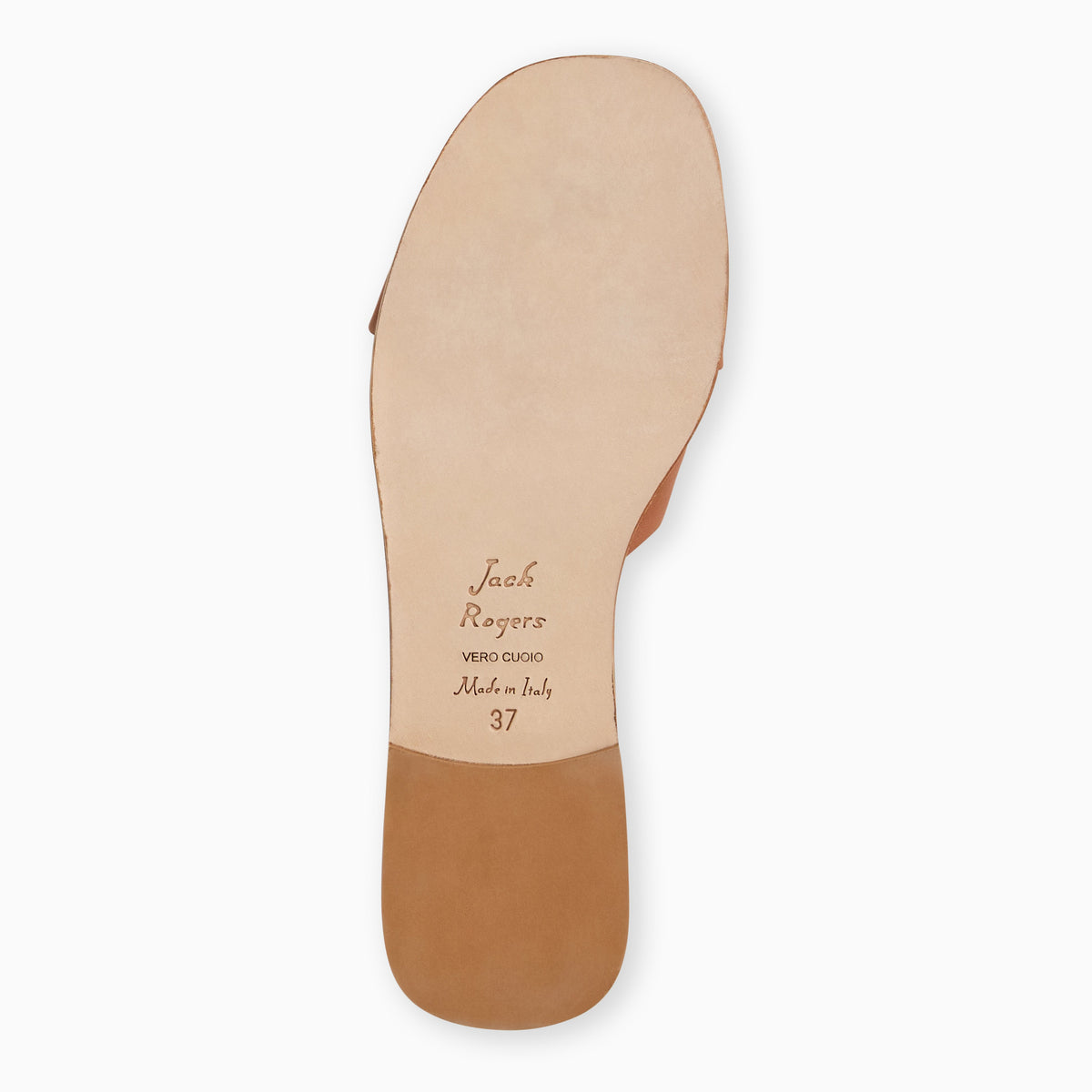 Jack Rogers - Monica Italian Leather Sandal - Cuoio - view 5