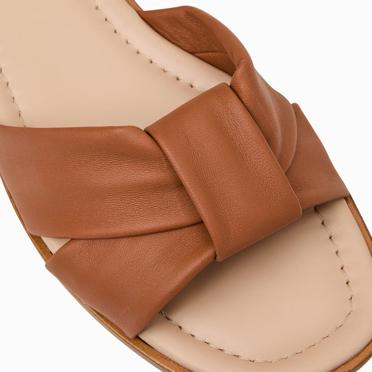 Jack Rogers - Monica Italian Leather Sandal - Cuoio - view 6