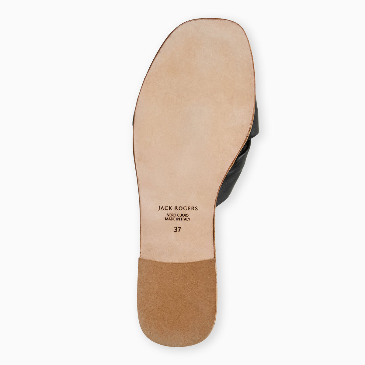 Jack Rogers - Monica Italian Leather Sandal - Black - view 6