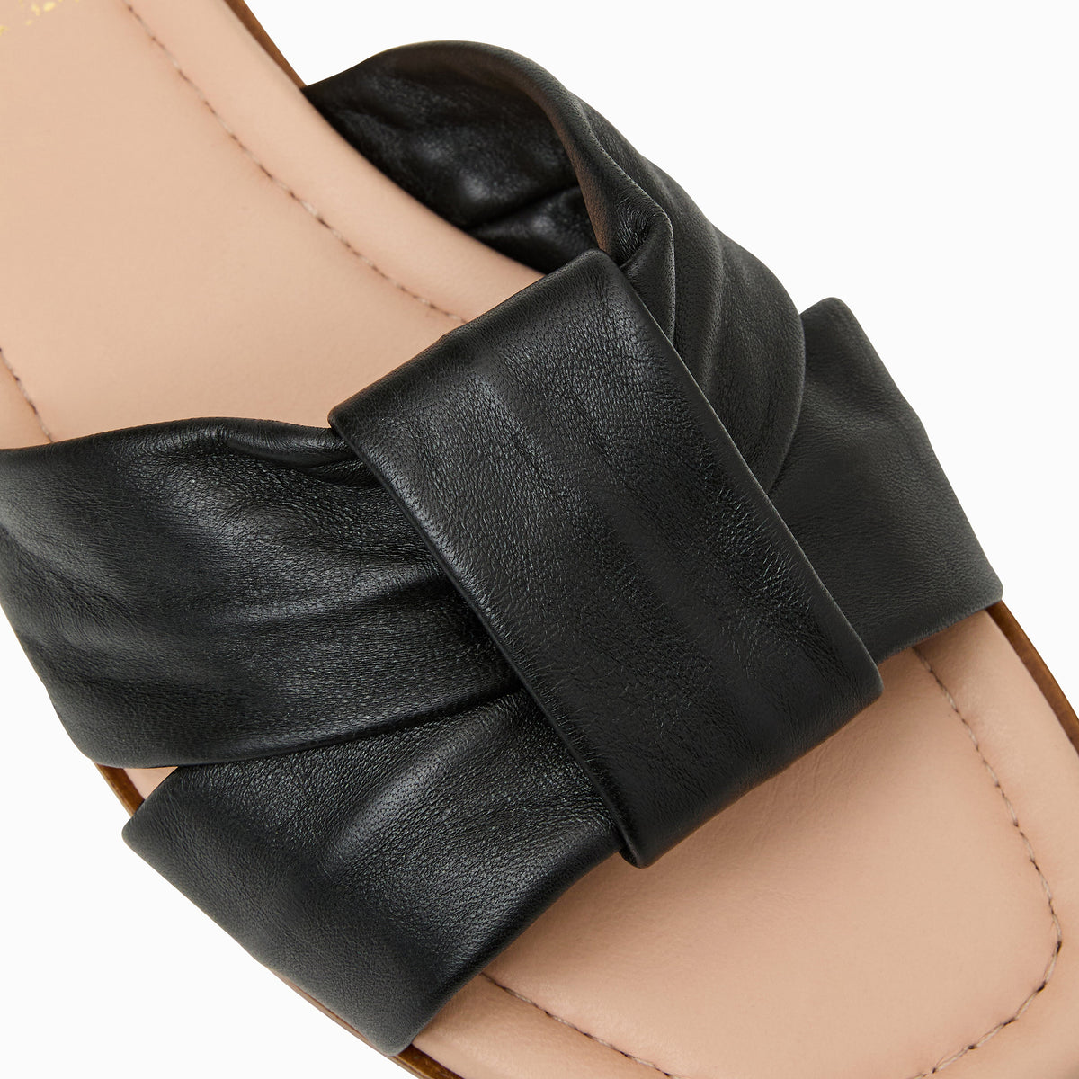 Jack Rogers - Monica Italian Leather Sandal - Black - view 7