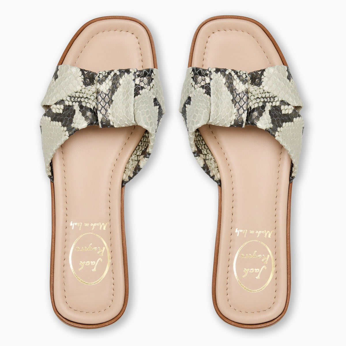 Jack Rogers - Monica Italian Leather Sandal - Roccia - view 3