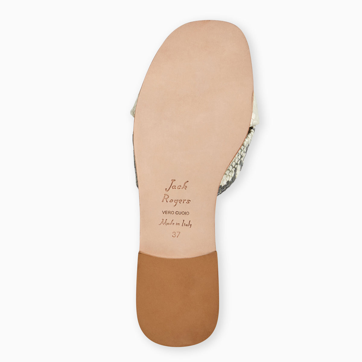 Jack Rogers - Monica Italian Leather Sandal - Roccia - view 5
