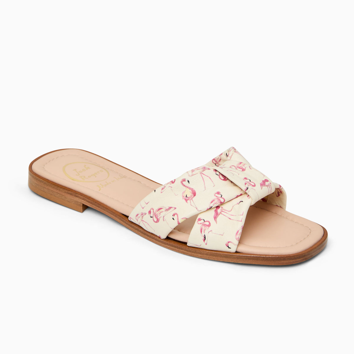 Jack Rogers - Monica Italian Leather Sandal - Butter Pink Combo - view 1