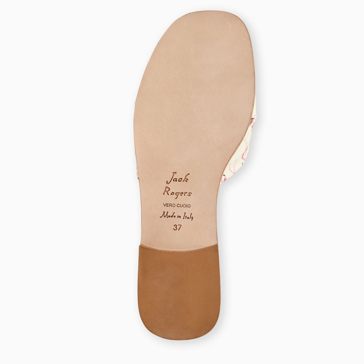 Jack Rogers - Monica Italian Leather Sandal - Butter Pink Combo - view 5