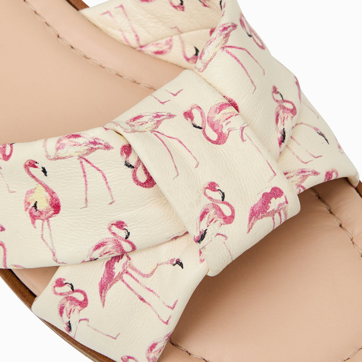 Jack Rogers - Monica Italian Leather Sandal - Butter Pink Combo - view 6