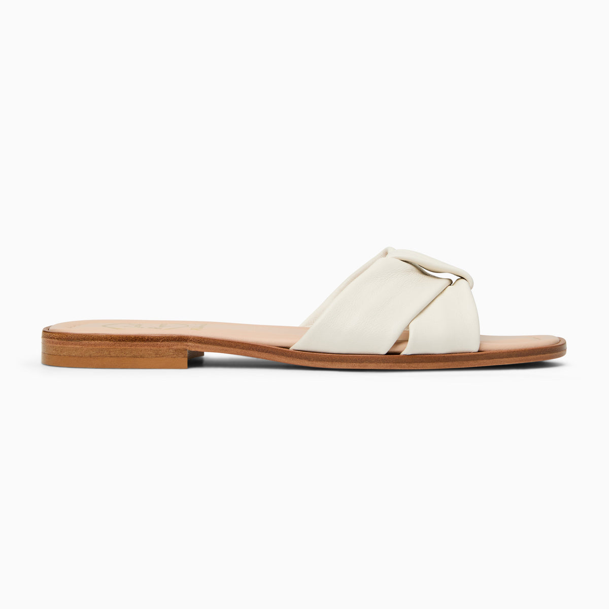Jack Rogers - Monica Italian Leather Sandal - Cream - view 2
