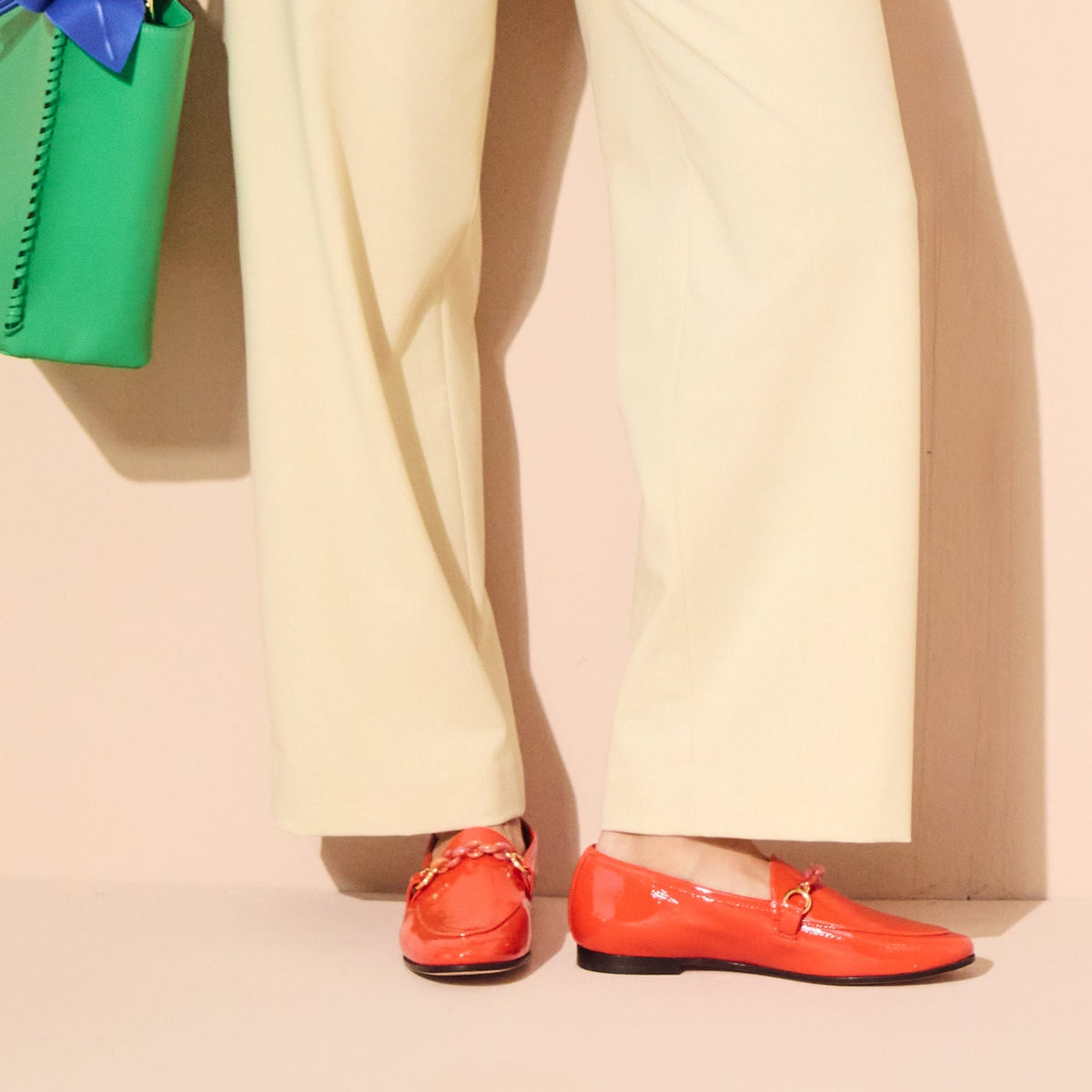 Jack Rogers - Laurito Italian Leather Loafer - Coral - view 2