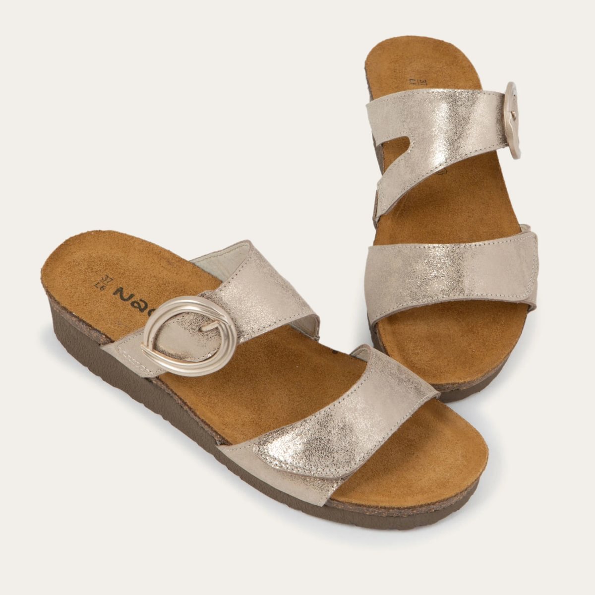 Simone in Silver Onyx Nubuck, product view 6