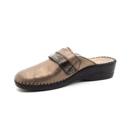 La Plume - Santori Anatomical Italian Leather Clog