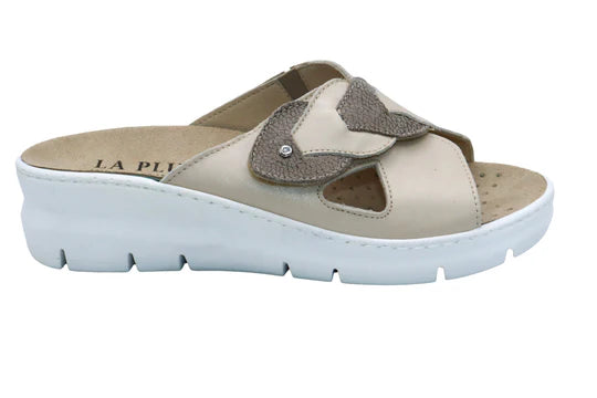 La Plume - Shirley Women’s Leather Comfort Slide
