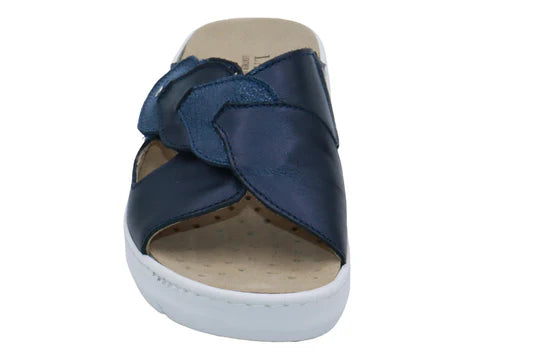 La Plume - Shirley Women’s Leather Comfort Slide
