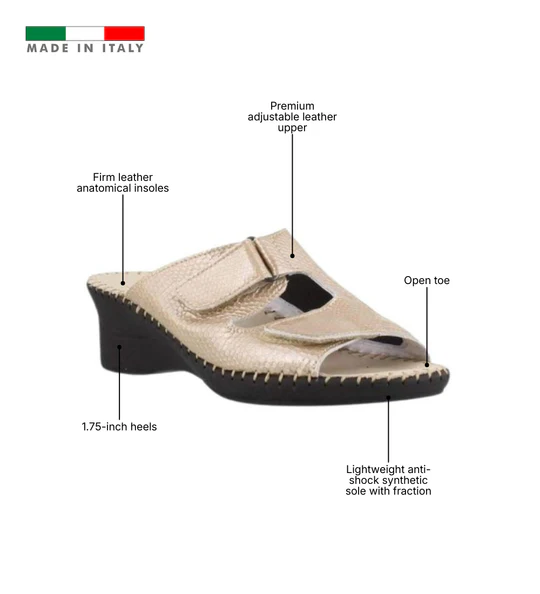 La Plume - Sheila Women’s Adjustable Comfort Sandal