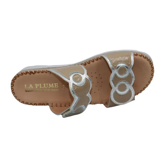 La Plume - Sugar Ring Detail Adjustable Sandal