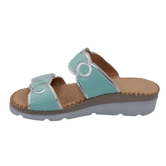 La Plume - Sugar Ring Detail Adjustable Sandal