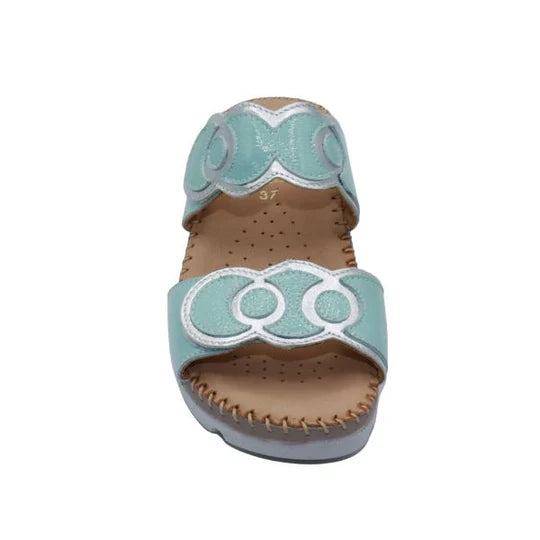 La Plume - Sugar Ring Detail Adjustable Sandal