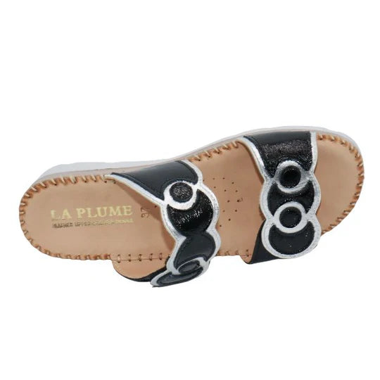 La Plume - Sugar Ring Detail Adjustable Sandal