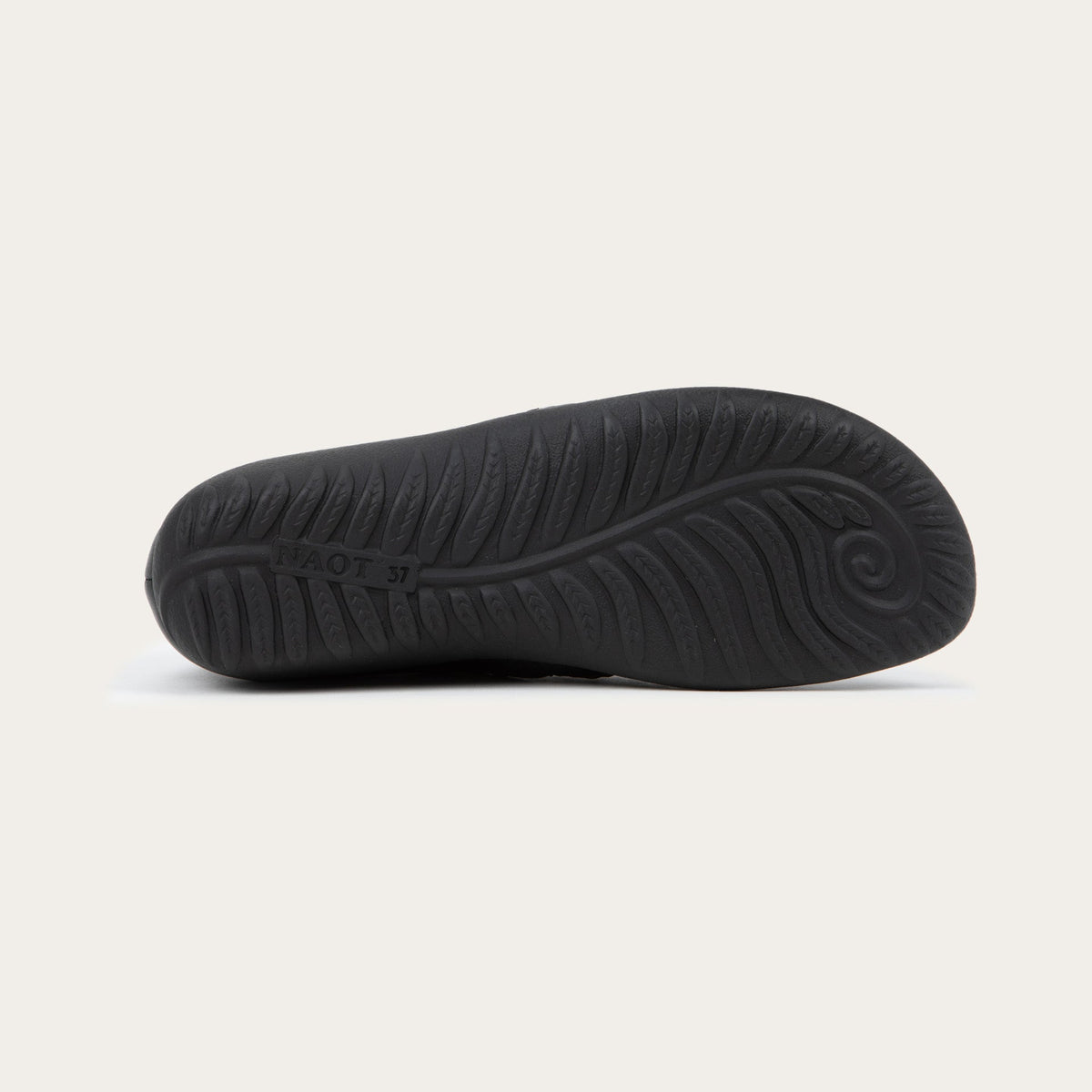 Terehu in Water Resistant Black Lthr, product view 4