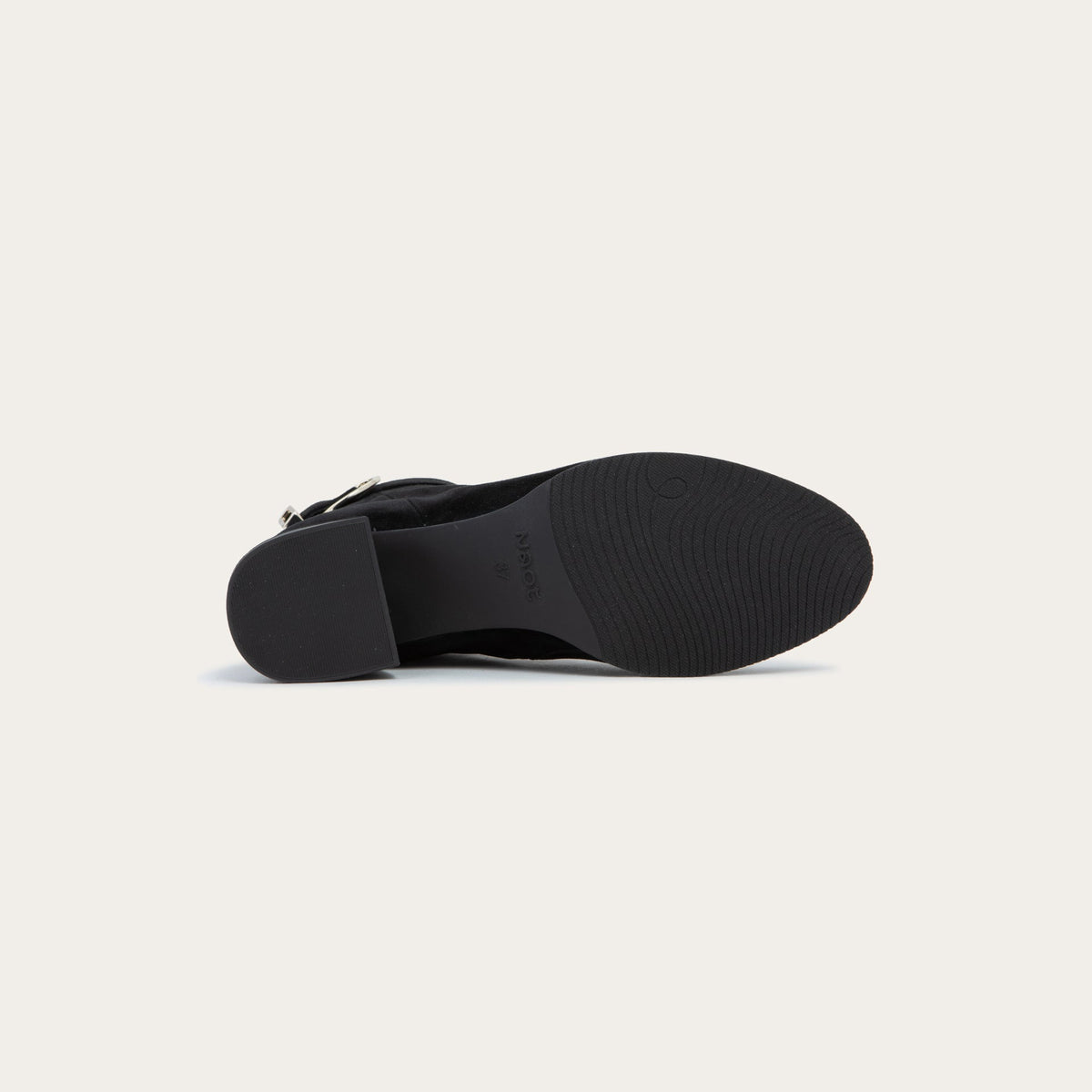 Verse in Black Noir Suede, product view 4