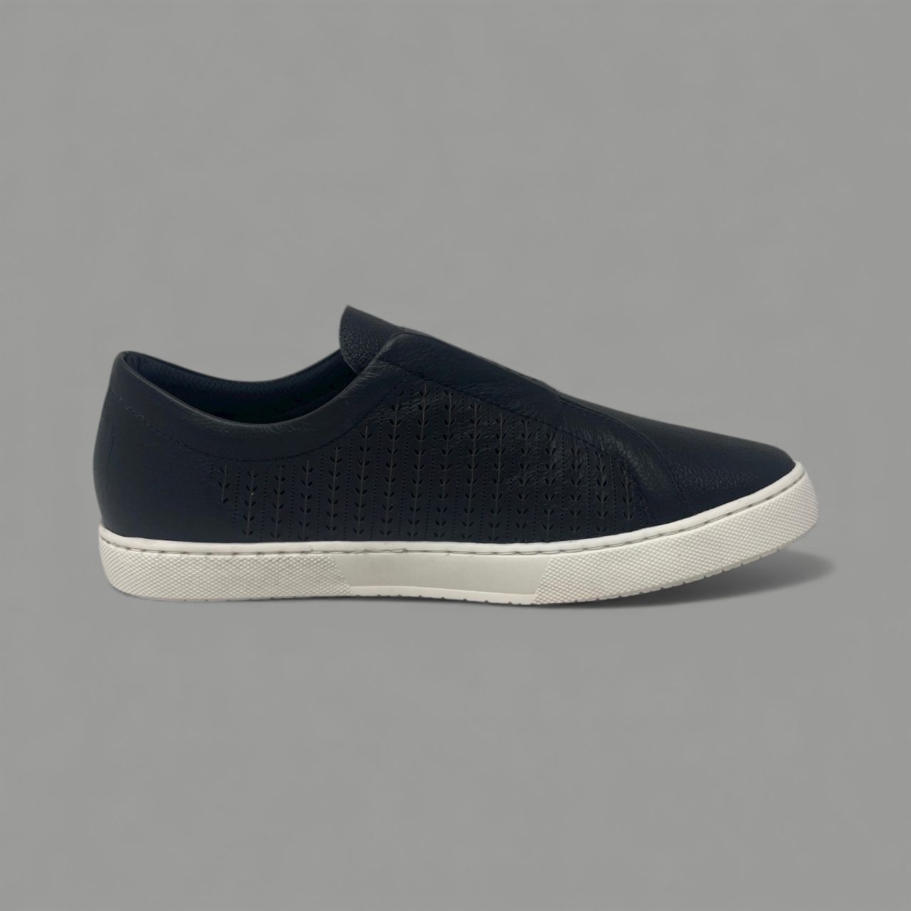 BOTTERO - PERFORATED SLIP-ON - SIZE 8 - BLACK/WHITE
