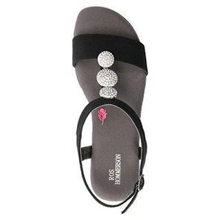ROS HOMMERSON - MARIEL WOMENS COMFORT SANDAL - SIZE 9 - BLACK