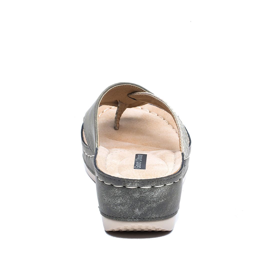 GOOD CHOICE - DAFNI - SIZE 9.5 - KHAKI